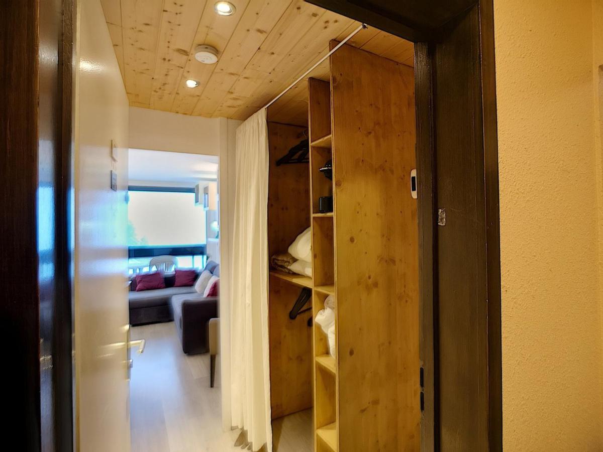 شقة Studio Cosy Pour 2 A La Croisette, Les Menuires, Avec Balcon Et Parking - Fr-1-178-337 سان-مارتن-دي-بيفيل المظهر الخارجي الصورة